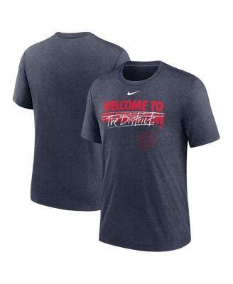 NIKE Heather Charcoal Cleveland Guardians We Are All Tri-blend T-shirt Product Image