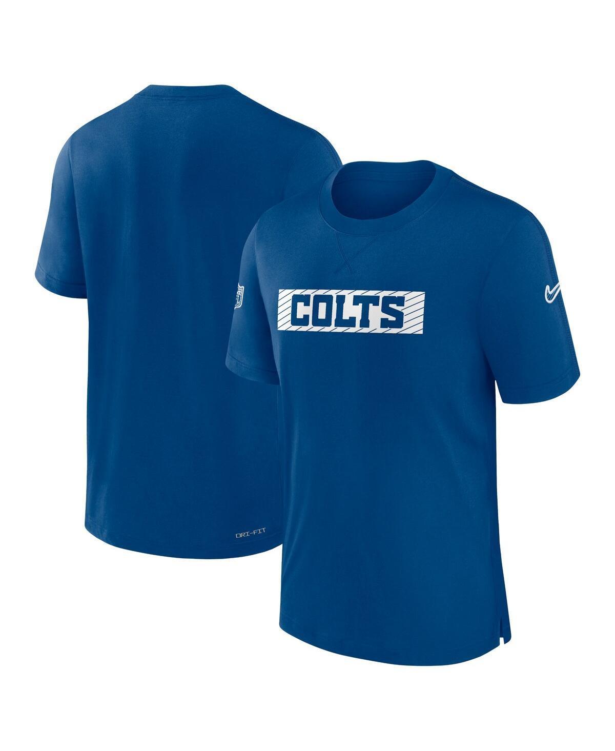 Nike Mens Royal New York Giants Sideline Player Performance T-Shirt Product Image