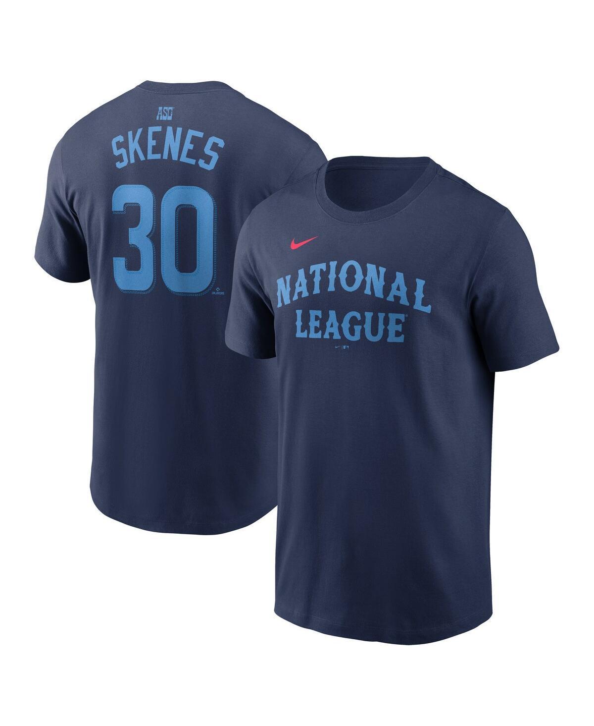 Nike Mens Paul Skenes Navy National League 2024 Mlb All-Star Game Name Number T-Shirt Product Image