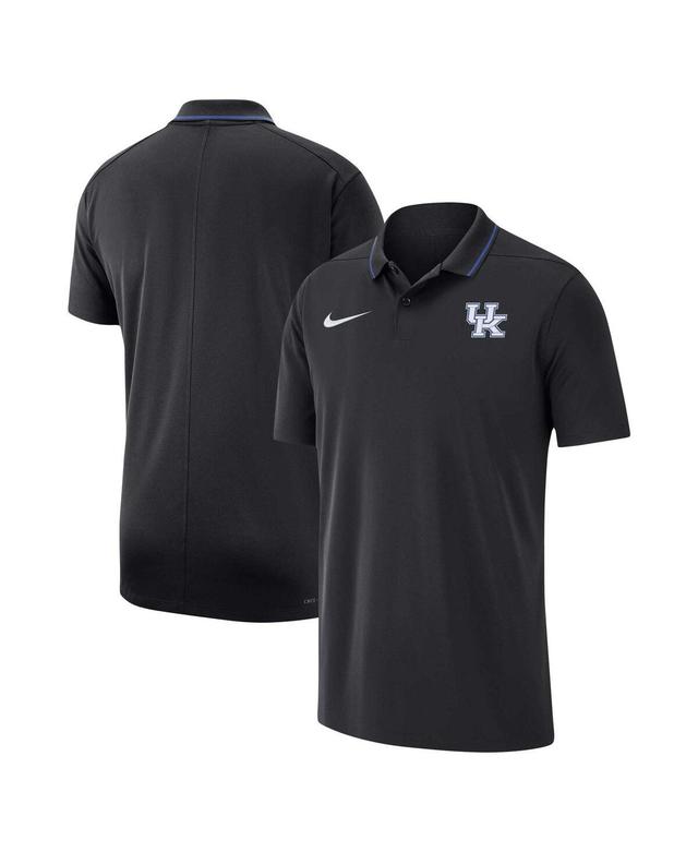 Mens Nike Black Kentucky Wildcats 2023 Coaches Performance Polo Shirt Product Image