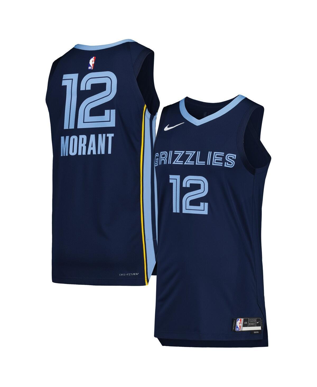 Mens Nike Ja Morant Navy Memphis Grizzlies Authentic Jersey - Association Edition - Navy Product Image