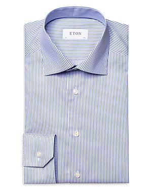 Eton Contemporary Fit Bengal Stripe Dress Shirt Product Image