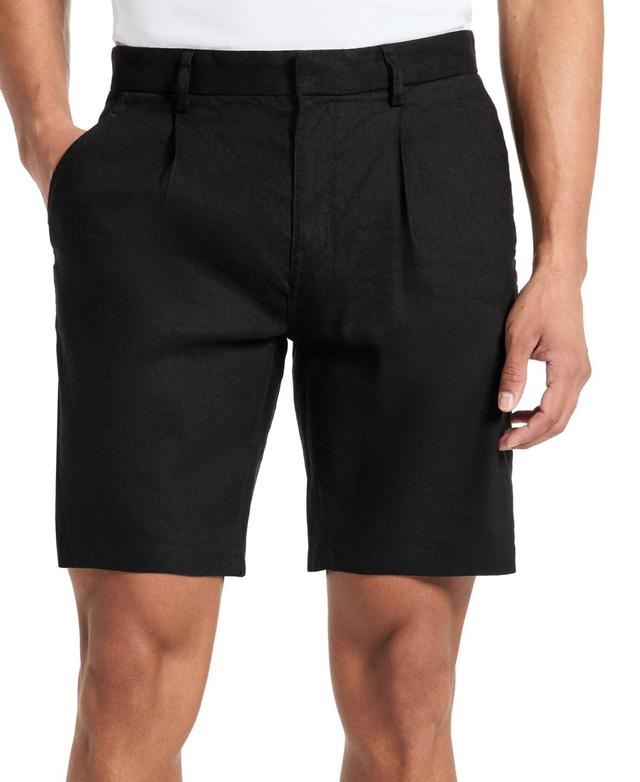 Kenneth Cole Mens Solid Pleated 8 Performance Shorts Product Image