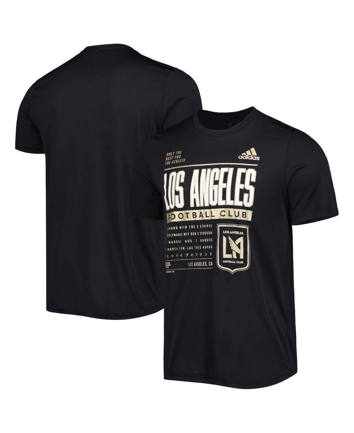 Mens adidas Black LAFC Club DNA Performance T-Shirt Product Image