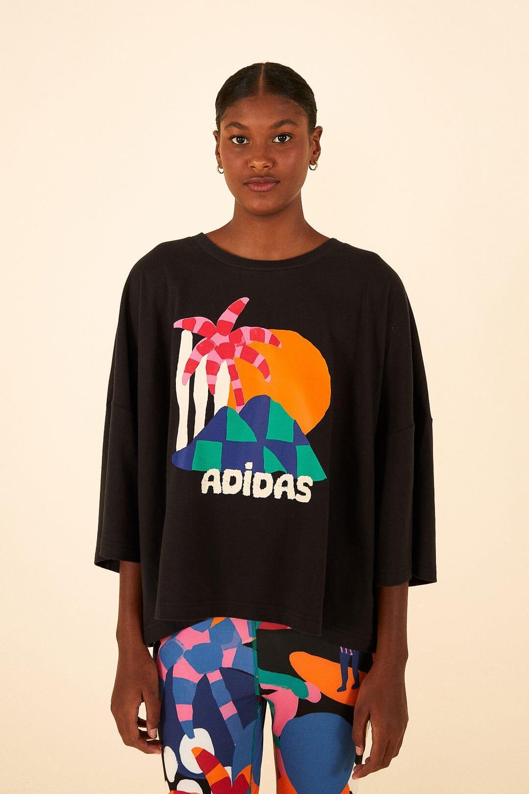 Adidas Farm Gfx Tee Black Product Image