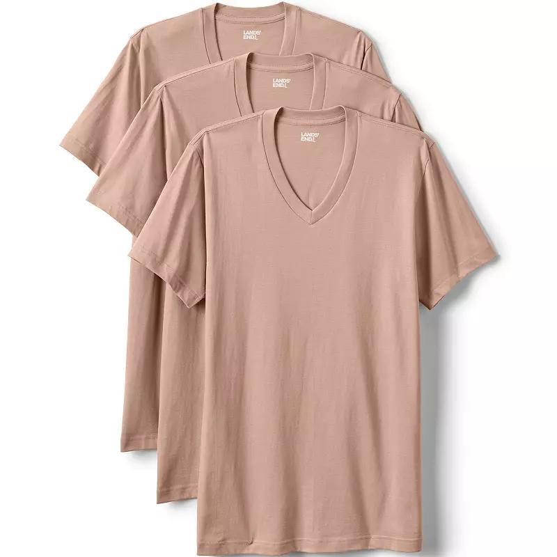 Big & Tall 3-Pack V-Neck Undershirt, Mens Product Image