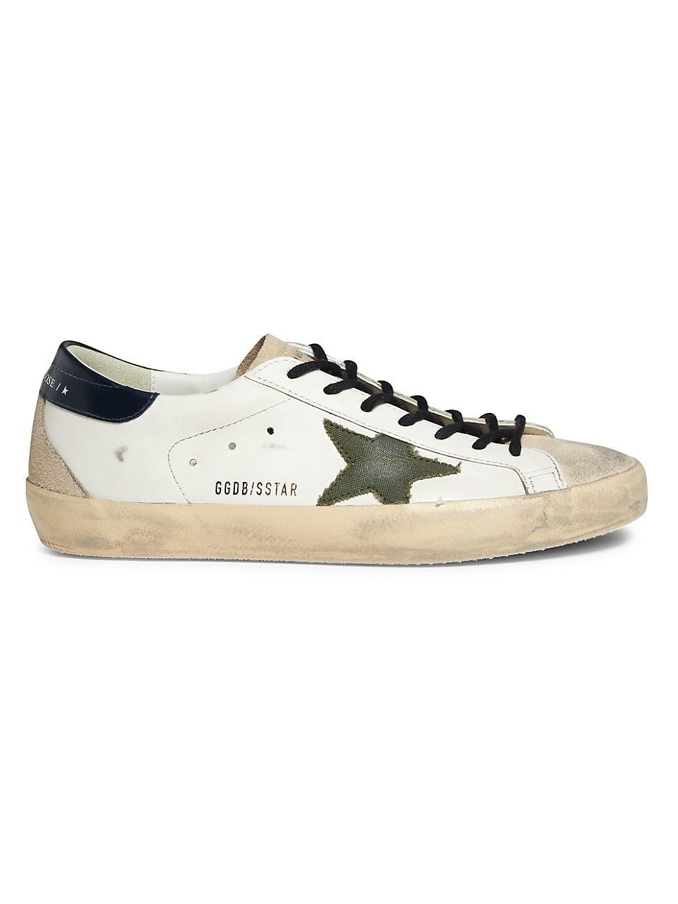 Mens Super Star Leather & Suede Sneakers Product Image