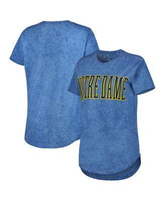 Womens Pressbox Navy Notre Dame Fighting Irish Southlawn Sun-Washed T-shirt Product Image