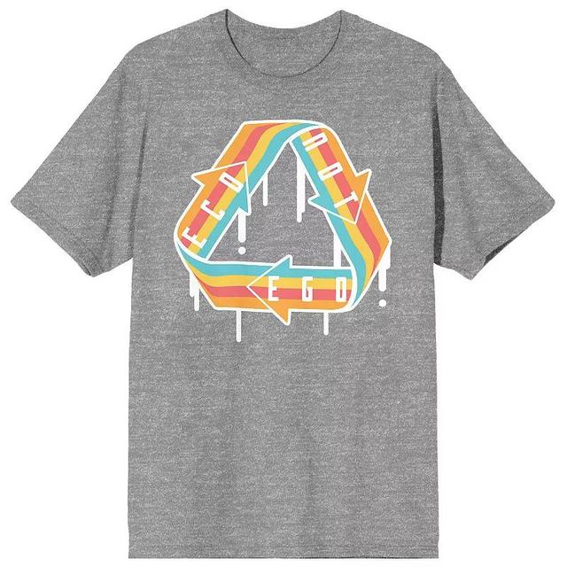 Mens Sunny Days Melting Rainbow Recycle Logo Tee Product Image