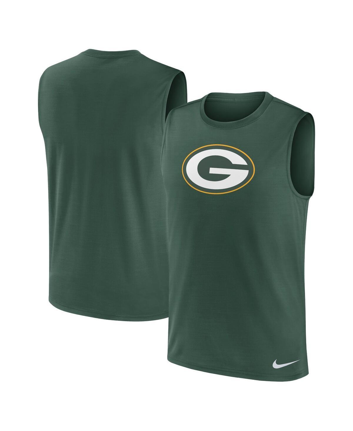 Nike Mens Green Green Bay Packers Blitz Legend Muscle Perform Tank Top Product Image