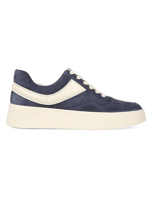 Womens Warren Suede Trimmed Sneakers Product Image