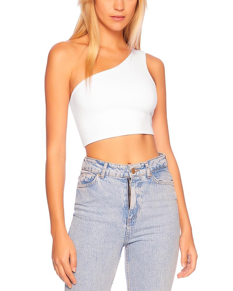 Susana Monaco One-Shoulder Crop Top Product Image