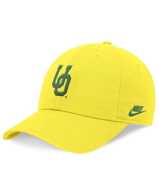 Nike Mens Yellow Oregon Ducks Legacy Club Performance Adjustable Hat Product Image