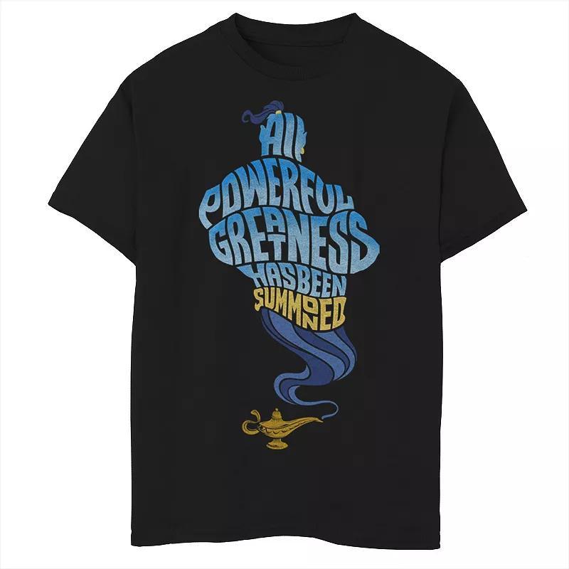 Disneys Aladdin Mens All Powerful Genie Graphic Tee Product Image