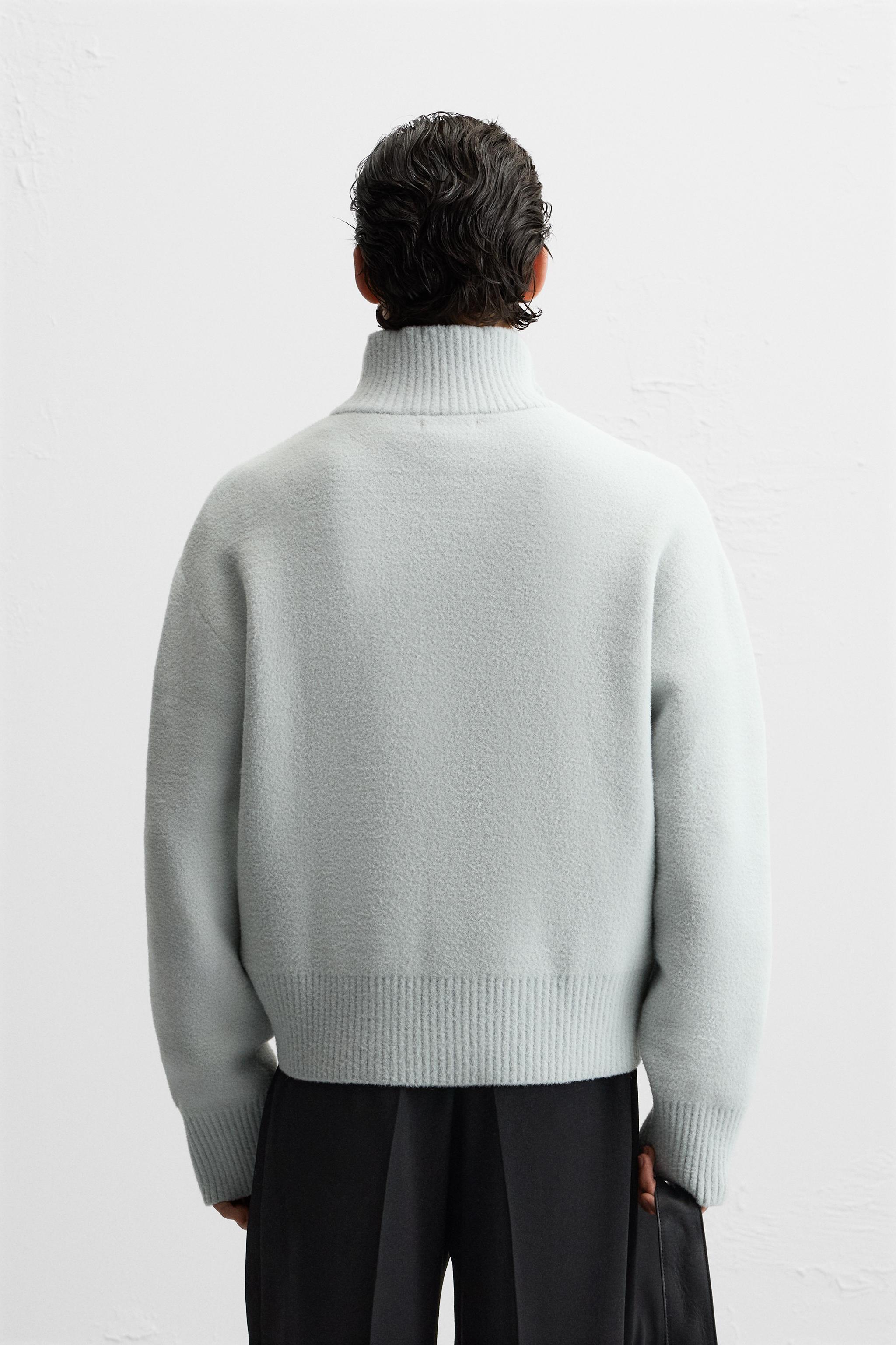 QUARTER ZIP SWEATER Product Image