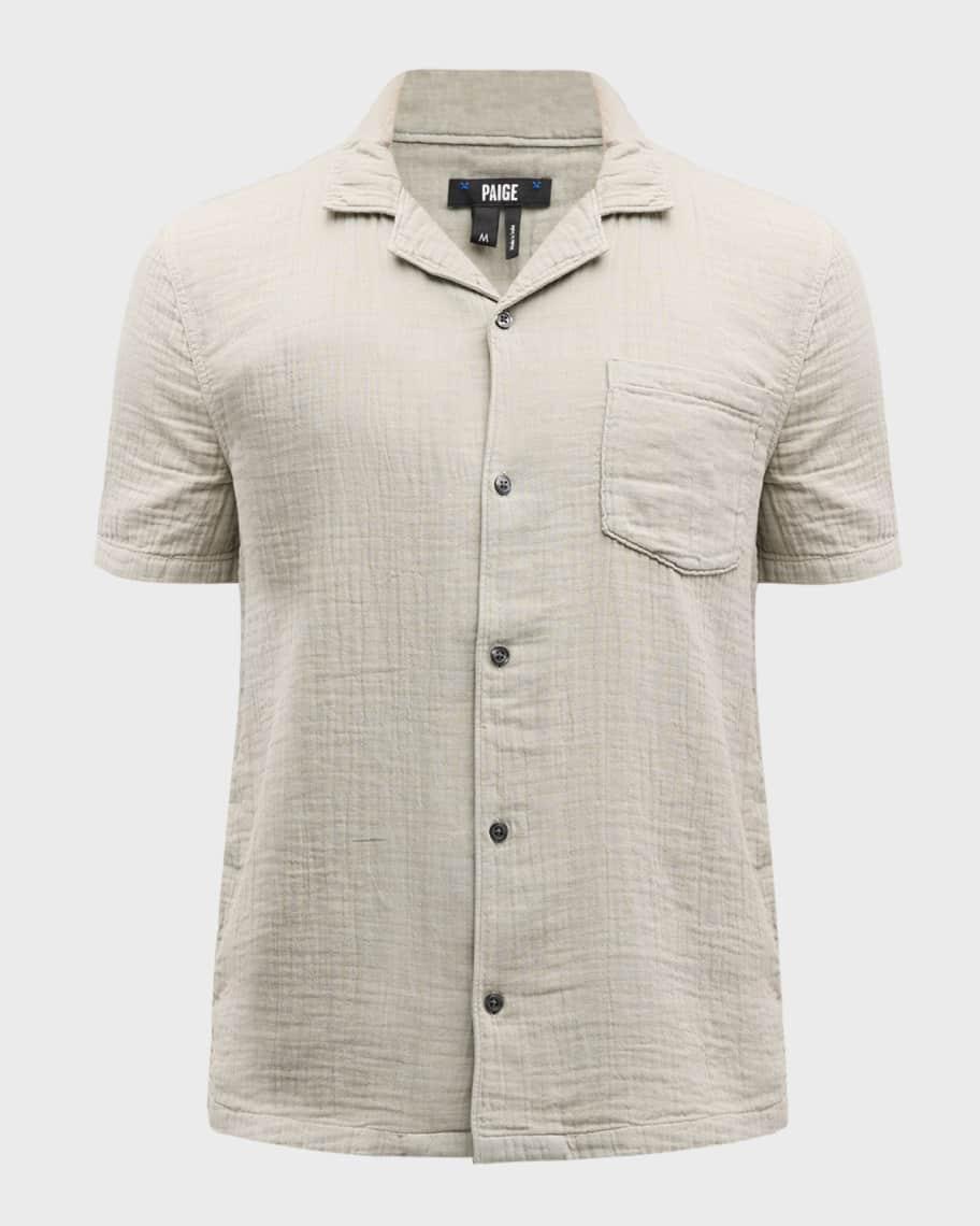 Men's Ellerton Textured Camp Shirt Product Image