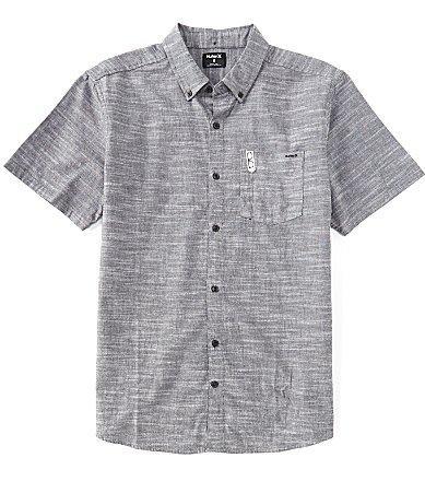 Hurley Mens One and Only Stretch Button-Down Shirt Product Image