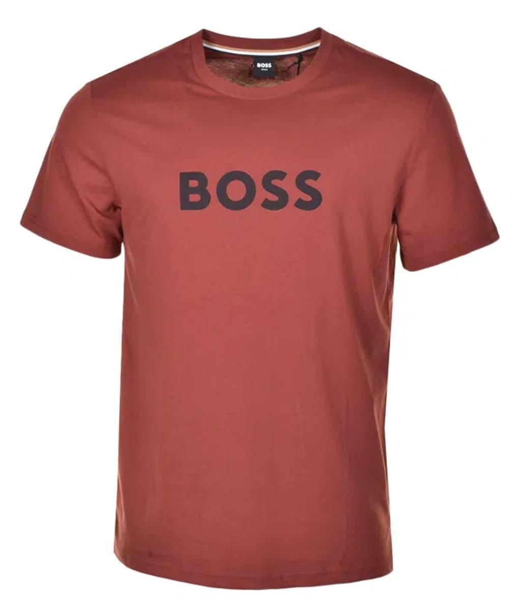 Bodywear Logo T Shirt Deep Red Product Image