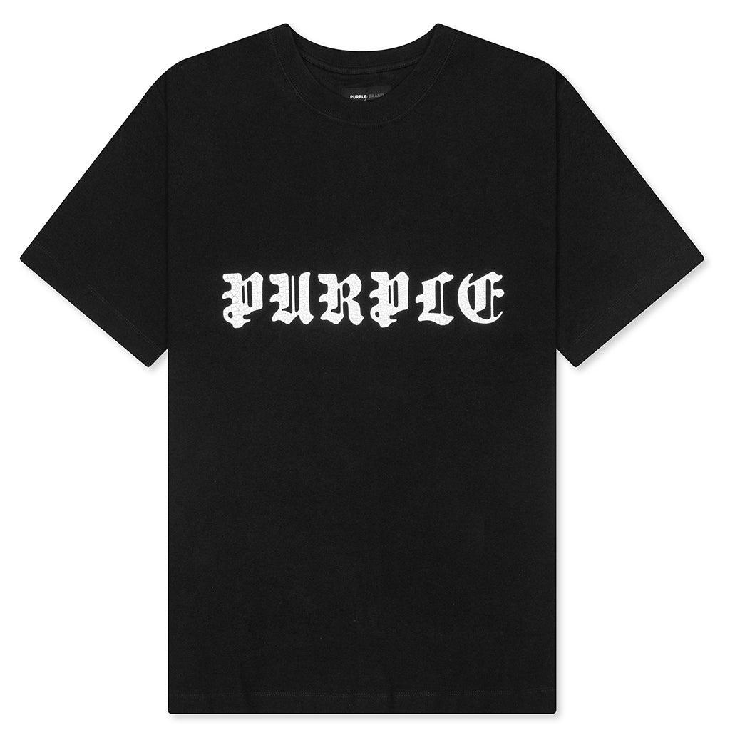 Textured Jersey S/S Tee - Black Male Product Image