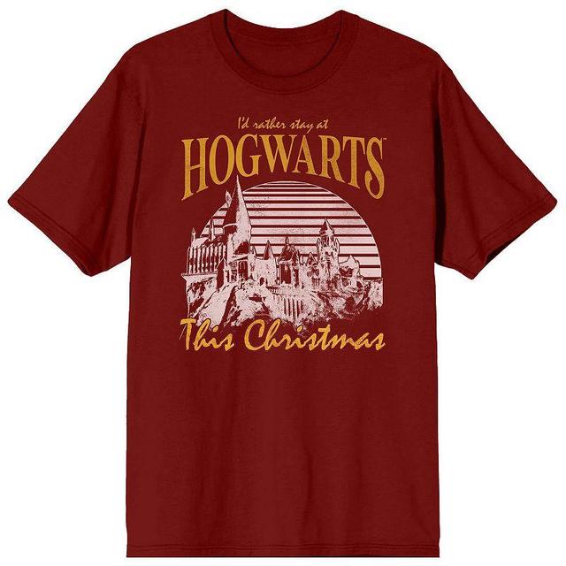 Mens Harry Potter Id Rather Stay Tee Product Image