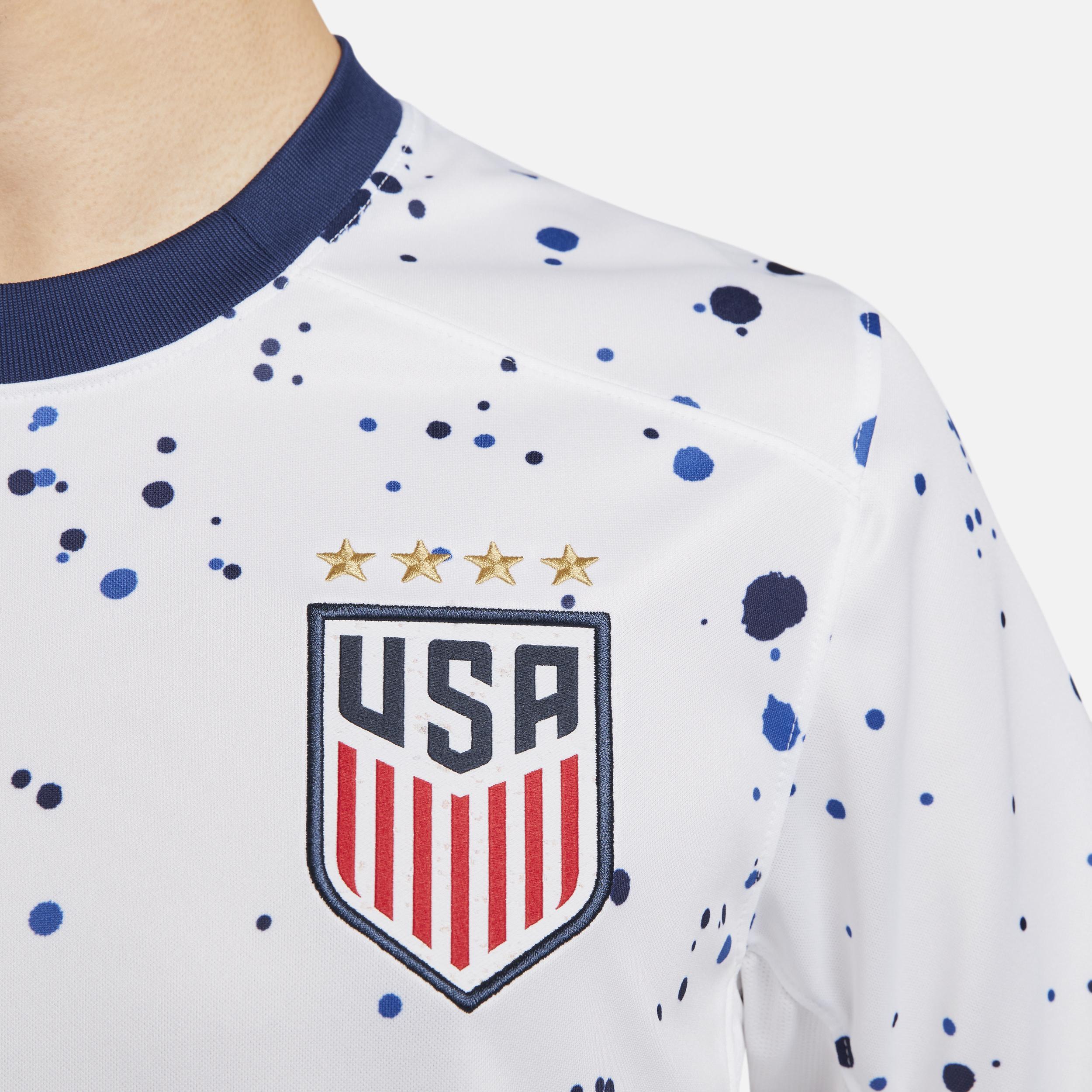 USWNT (4-Star) 2023 Stadium Home Nike Men's Dri-FIT Soccer Jersey Product Image