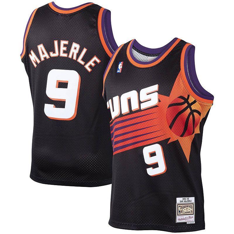 Mens Mitchell & Ness Dan Majerle Black Phoenix Suns Hardwood Classics Swingman Jersey Product Image