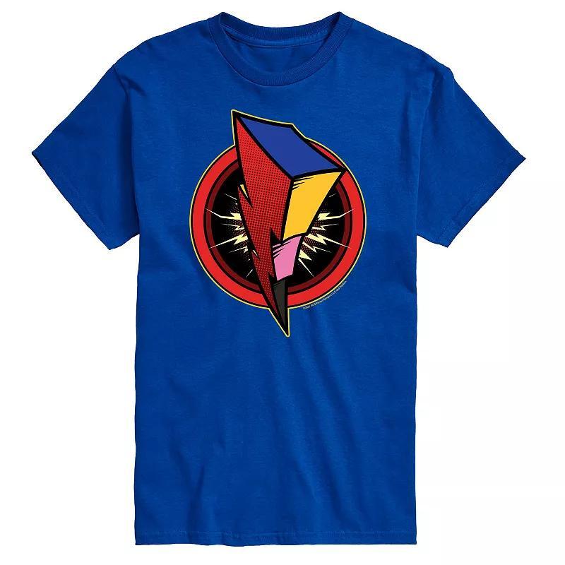 Big & Tall Power Rangers Bolt Logo Tee, Mens Product Image