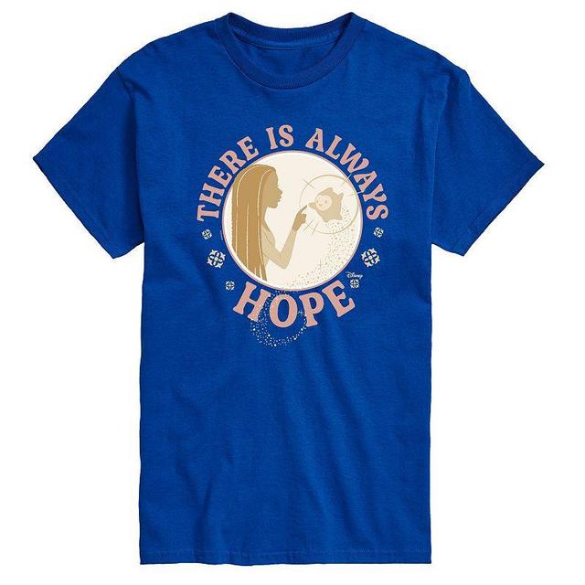 Disneys Wish Asha and Star Mens There Is Always Hope Graphic Tee Product Image