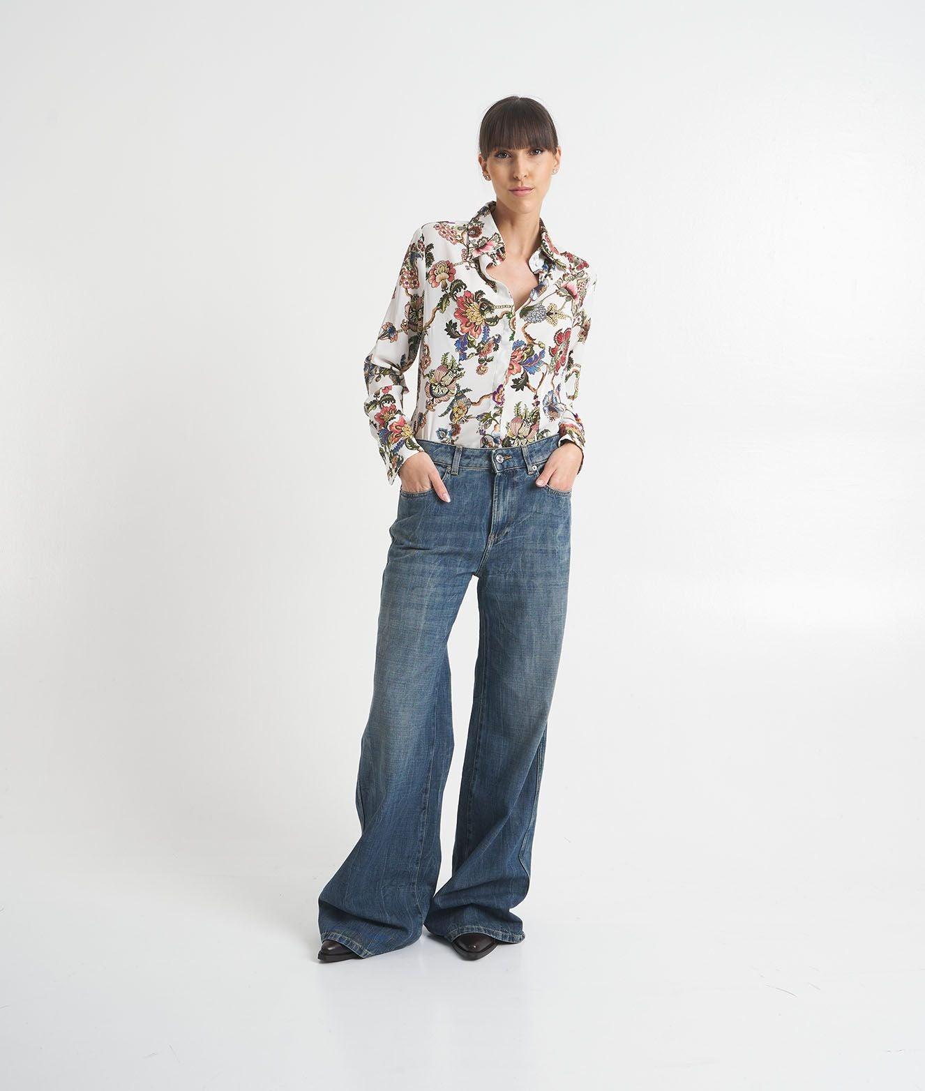 Camicia con stampa floreale Female Product Image