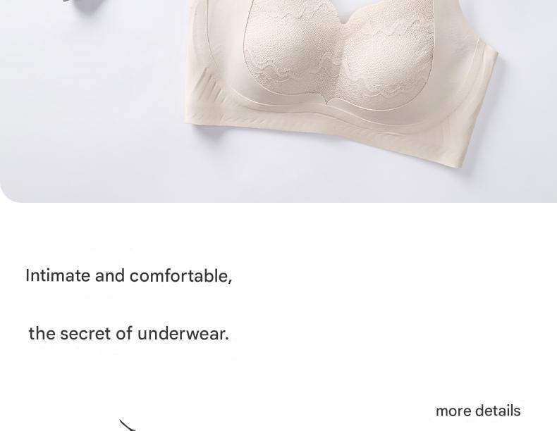 Plain Wireless Bra Product Image