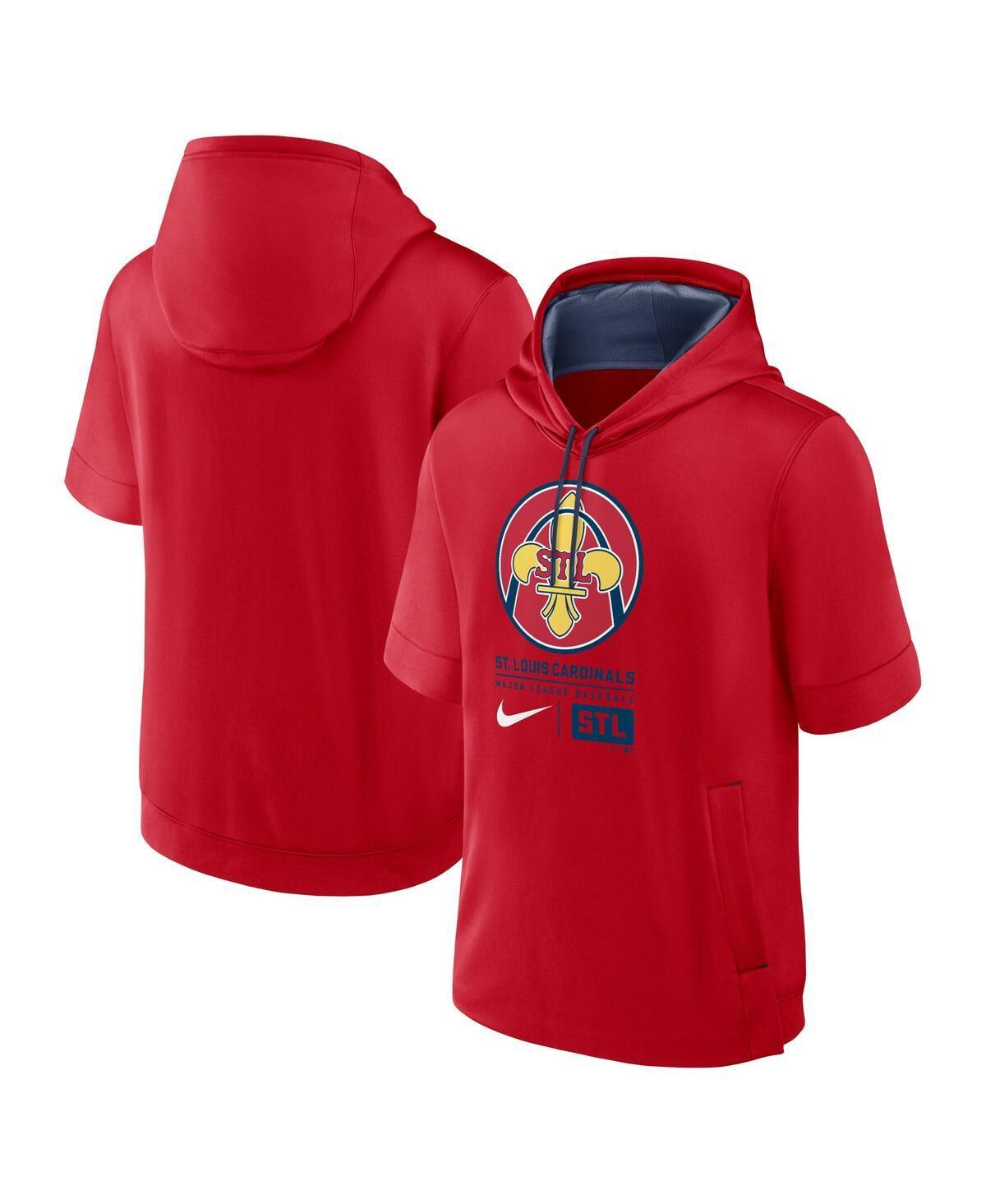 St. Louis Cardinals City Connect Men's Nike MLB Short-Sleeve Pullover Hoodie Product Image