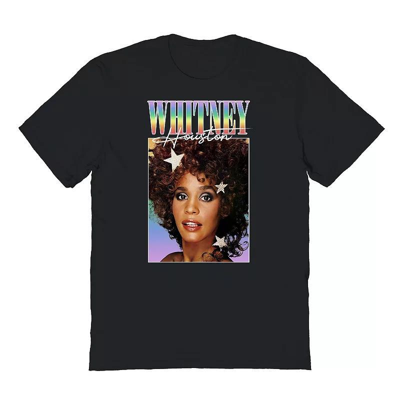 Mens Whitney Rainbow Stars Graphic Tee Product Image