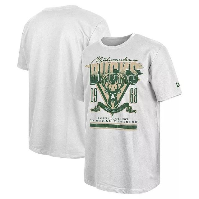 Mens New Era Milwaukee Bucks Sport Classics Oversized T-Shirt Product Image