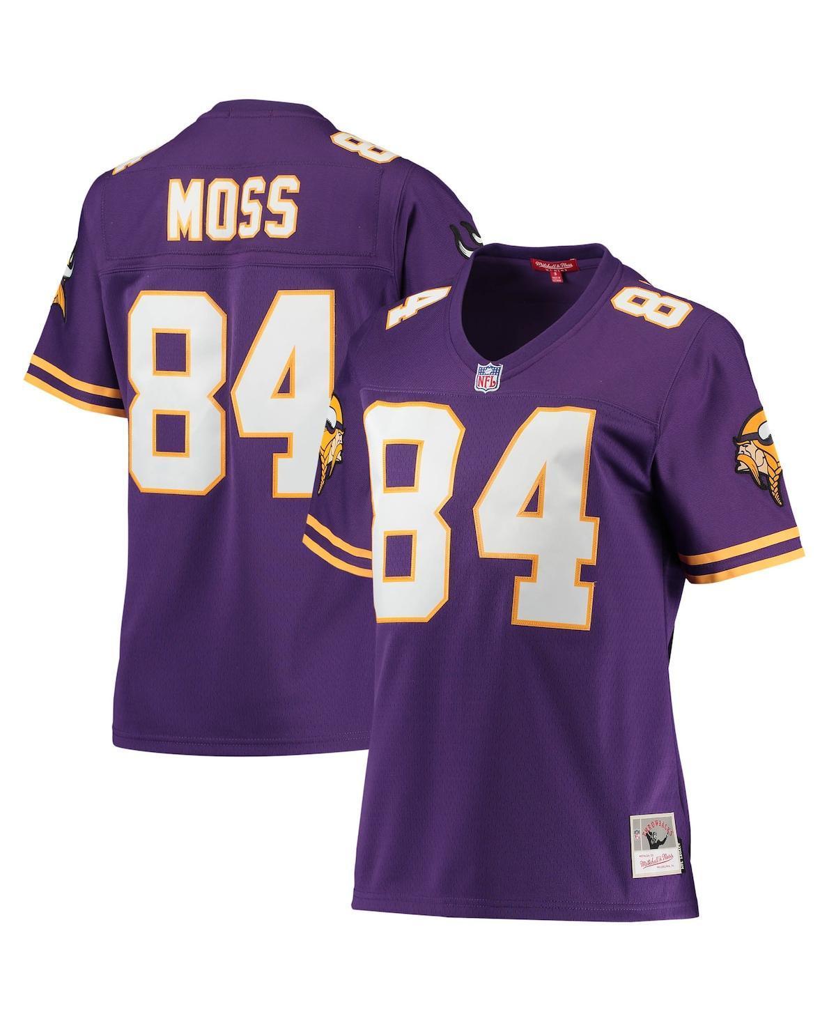 Womens Mitchell & Ness Randy Moss Minnesota Vikings Legacy Replica Team Jersey Product Image