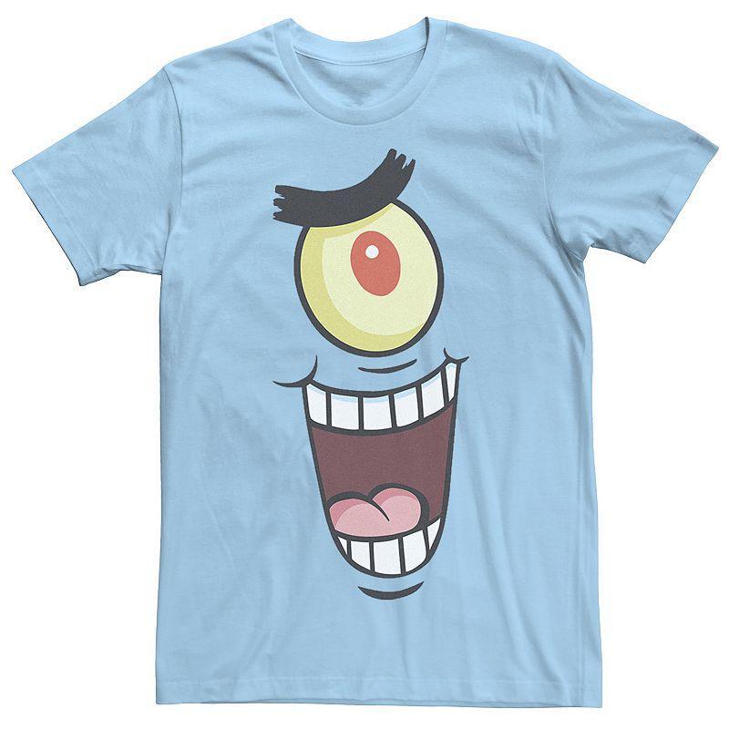 Mens Spongebob Plankton Face Costume Tee Product Image