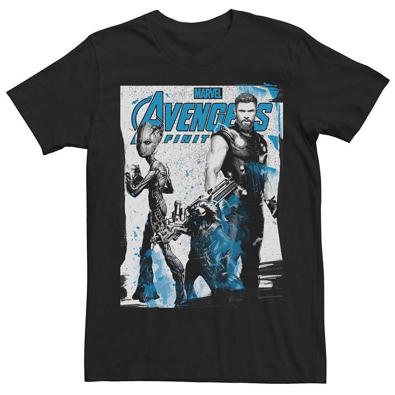 Mens Marvel Avengers Infinity War Strong Three Graphic Tee Product Image