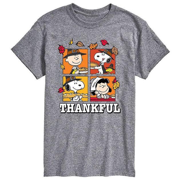 Big & Tall Peanuts Thankful Tee, Mens Product Image