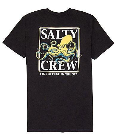 Salty Crew Ink Slinger Standard Short Sleeve Tee Men's Clothing Product Image