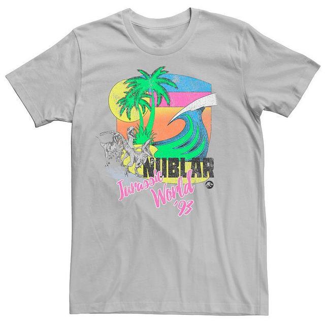 Mens Jurassic World Isla Nublar Raptor Beach Graphic Tee Product Image