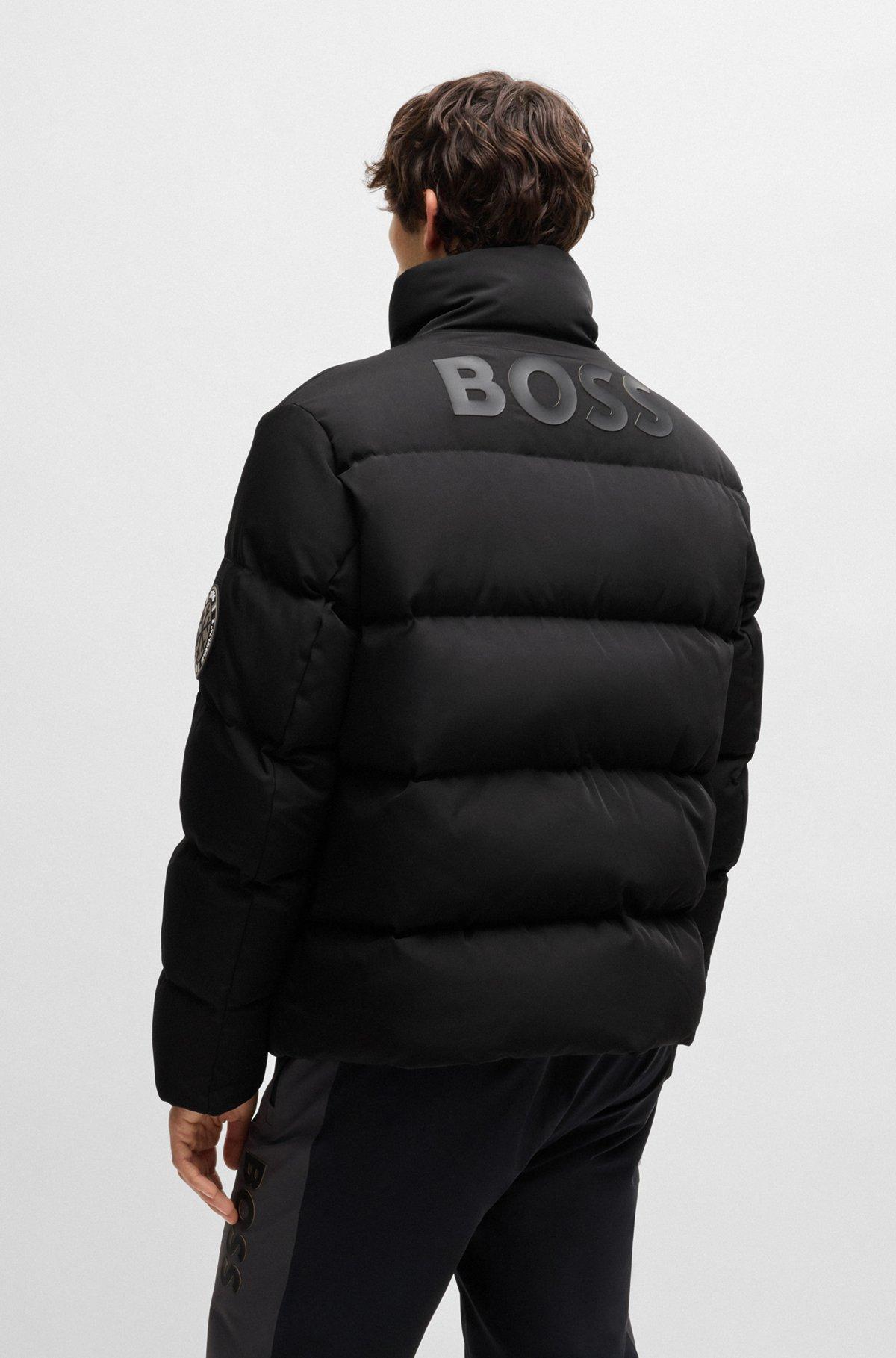 BOSS - BOSS Ski water-repellent puffer jacket with down filling - Black Product Image