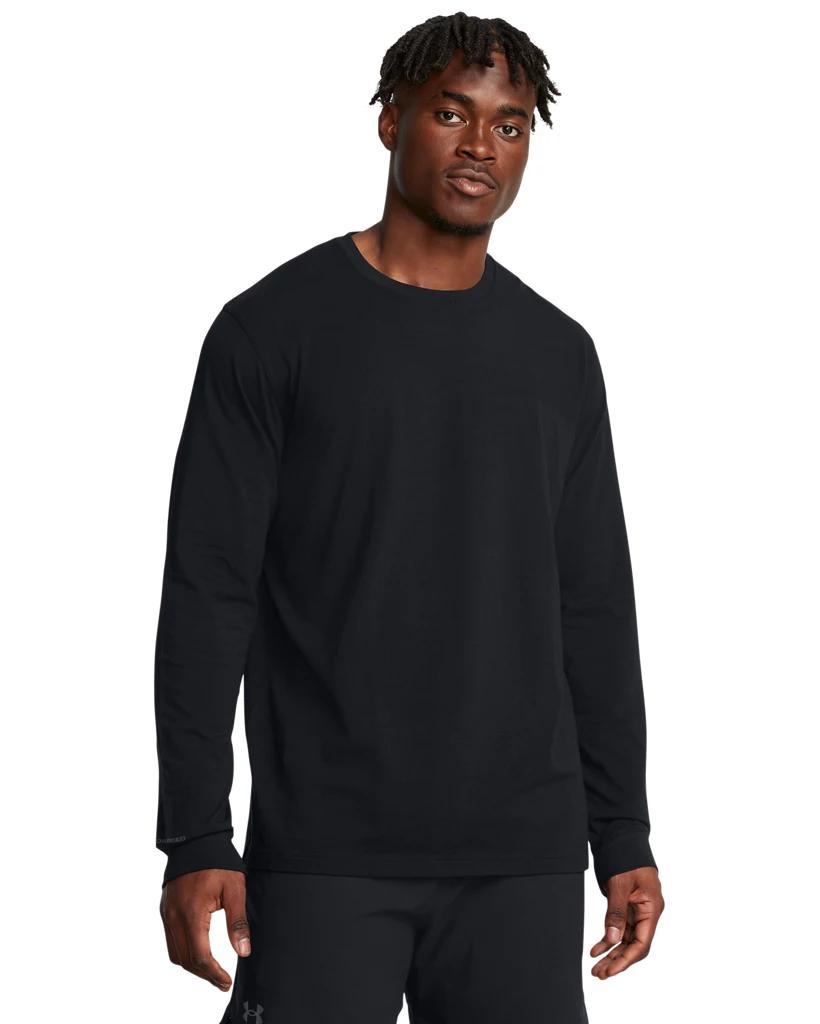 Men's UA Icon Charged Cotton® Long Sleeve Product Image