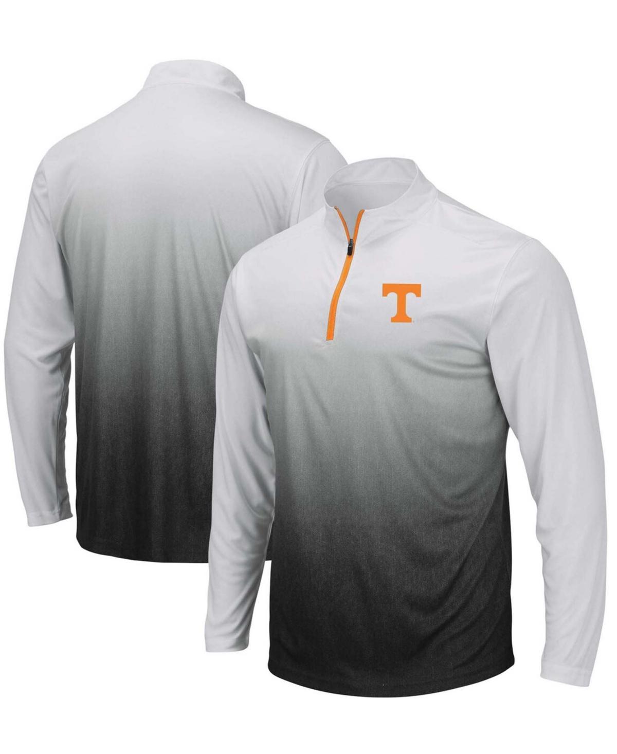 Mens Colosseum Gray Tennessee Volunteers Magic Team Logo Quarter-Zip Jacket Product Image