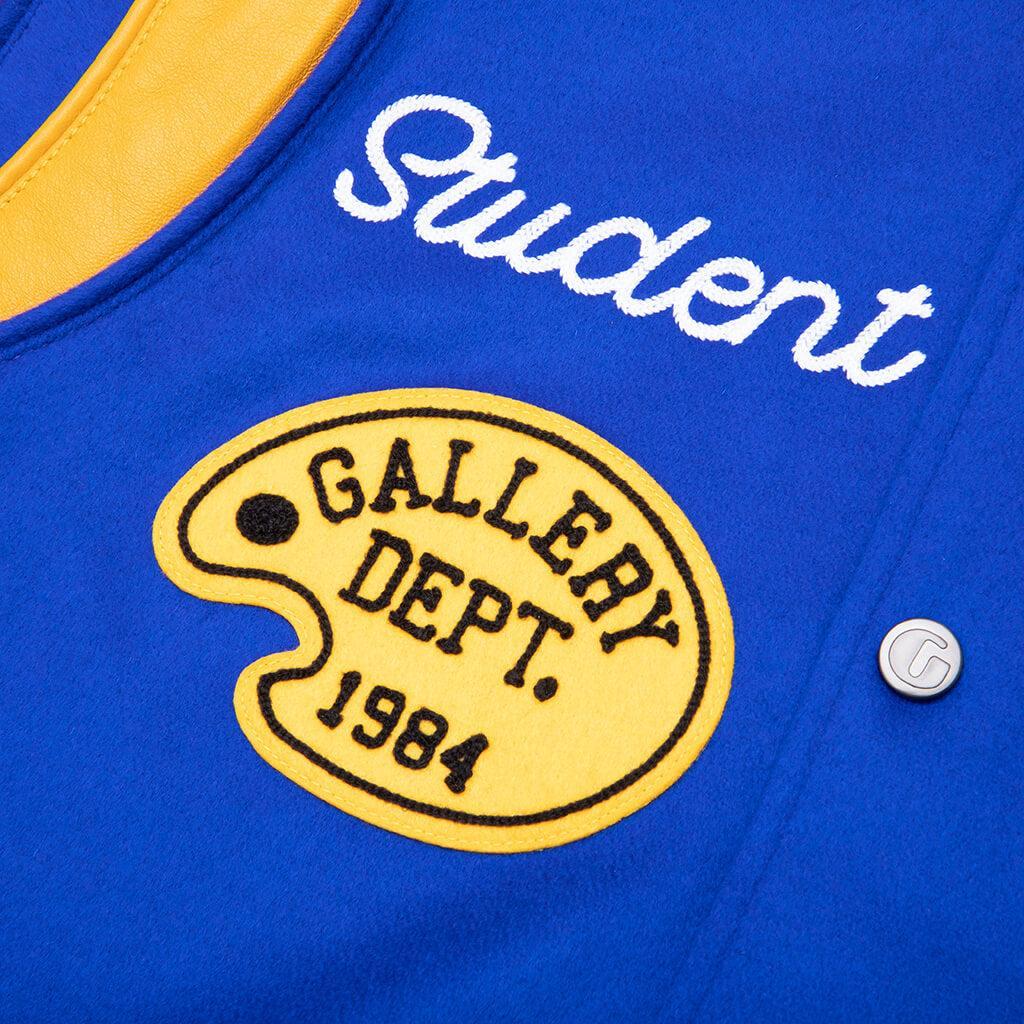 Student Varisty Jacket - Blue Male Product Image