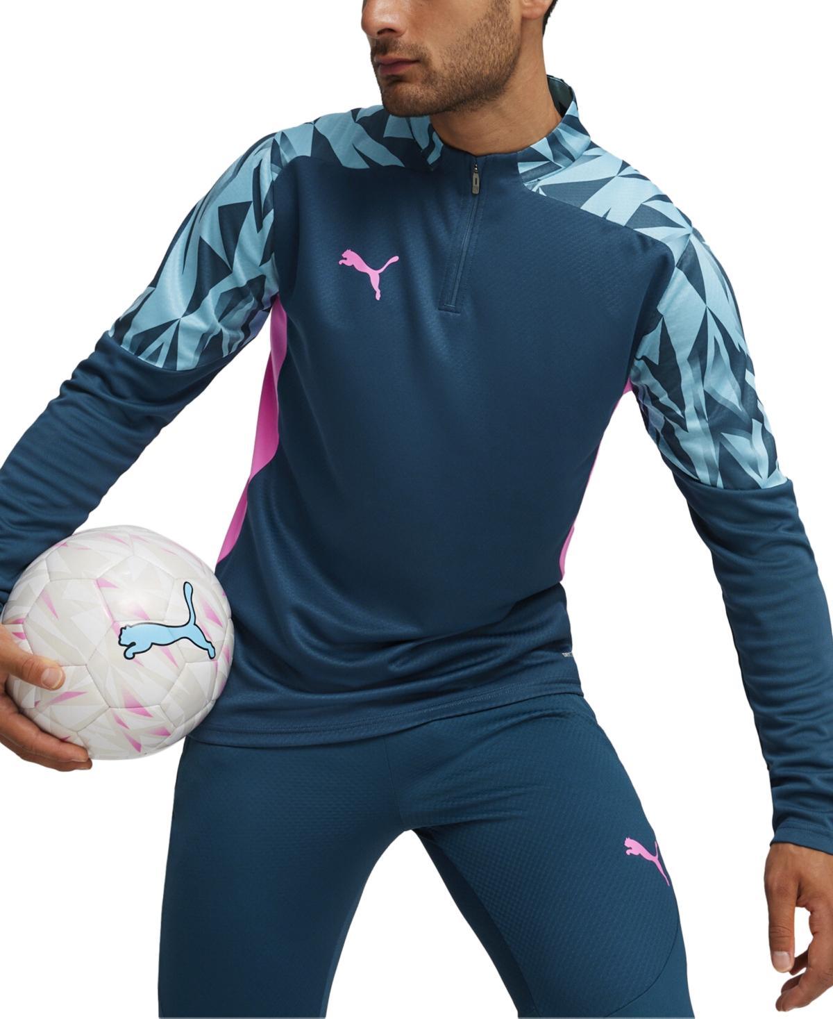 Puma Mens individualFINAL Moisture-Wicking Pique Training Jacket Product Image