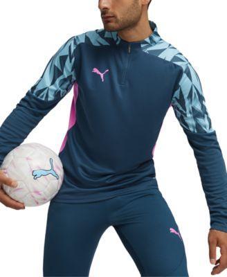 Puma Mens individualFINAL Moisture-Wicking Pique Training Jacket Product Image