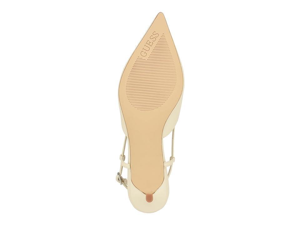 Guess Womens Jesson Pointed Slingback Kitten Heel Mules Product Image