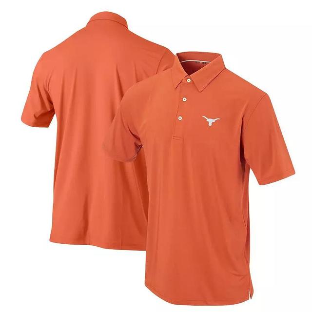 Mens Texas Orange Texas Longhorns Forty Acres EcoTec Classic Polo Product Image