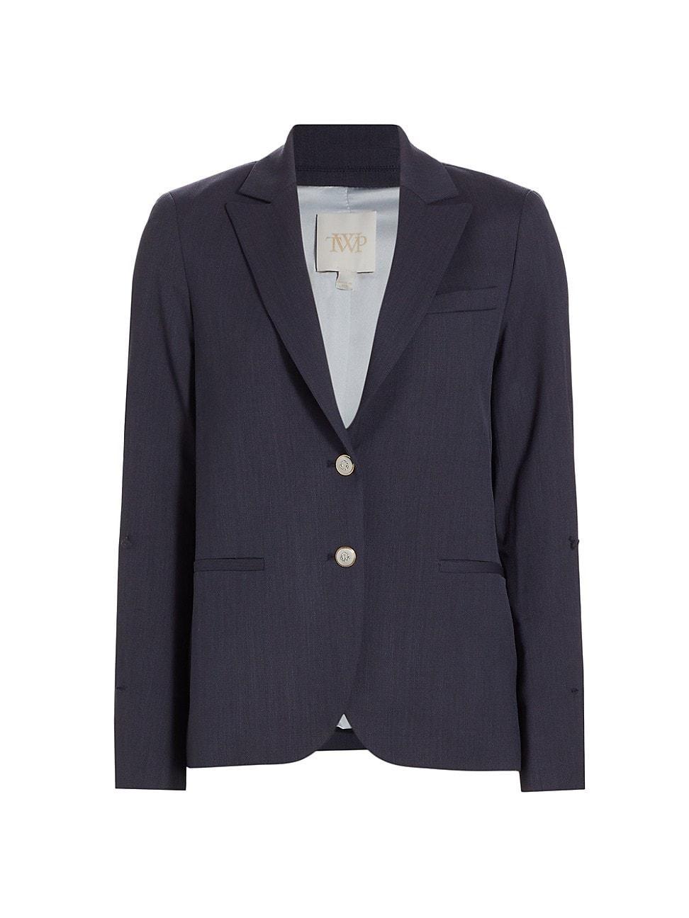 Womens Wool Boyfriend Blazer product image