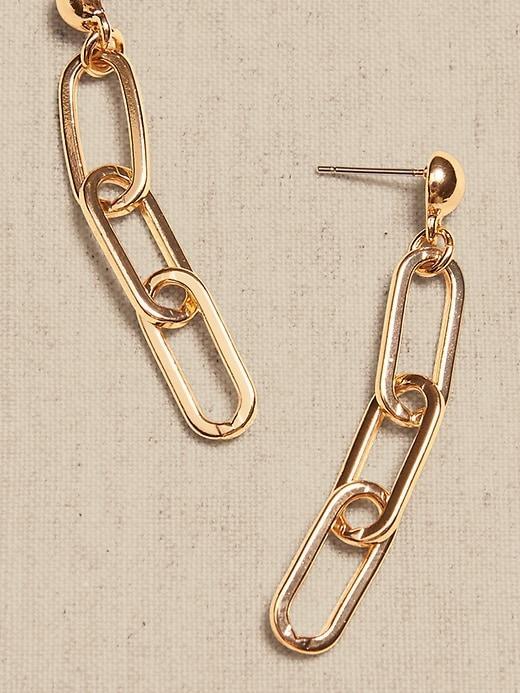 Paper Clip Earrings Product Image