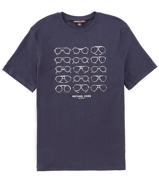 Michael Kors Aviator History Logo Short Sleeve T-Shirt Product Image